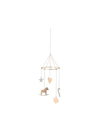 RAEDER | Weihnachts Mini Mobilie 10x26cm Gold/Silber | 